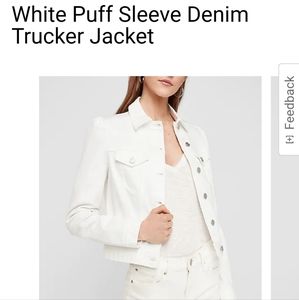 White demin jacket